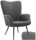 tectake Relaxsessel Polstersessel, bodenschonend, Belastbarkeit 150 kg, 72 x 76...