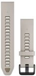 Garmin Smartwatch-Armband QuickFit-Armband 20 mm Silikon Nebelgrau/Sandstein...