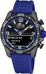 Lotus Multifunktionsuhr Lotus Herrenuhr Kunststoff Blau Lotus, (Multifunktionsuhr),