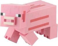 Paladone Spardose Minecraft Schweinchen Spardose, Offiziell lizenziertes Minecraft