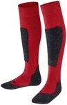 FALKE Kniestr&uuml;mpfe Active Ski Kniestr&uuml;mpfe mit weicher Pl&uuml;schsohle (1-Paar)...