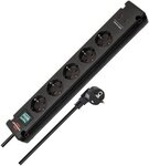Brennenstuhl Bremounta Steckdosenleiste mit 2 USB C-Ladebuchsen Steckdosenleiste