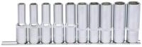 KS Tools Stecknuss KS Tools 1/2" CLASSIC Sechskant-Stecknuss-Satz, lang,...
