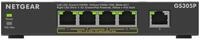 NETGEAR GS305P 5-Port Gigabit PoE+ WLAN-Router
