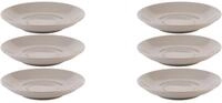 APS Untertasse 6er Set Kaffeeuntertasse -SNUG-, (6 St), Teller Set, hochwertig