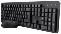 Trust Ody II Silent Wireless Tastatur Maus Set kabellos f&uuml;r PC Laptop...