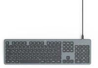 Hama Tastatur CK-400 (kabelgebunden, beleuchtet, QUERTZ) Tastatur