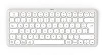 Hama Tastatur WK-500 (kabellos, QUERTZ, Multi-Device, klein) Tastatur