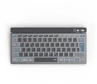 Hama Tastatur WK-700 (kabellos, beleuchtet, QUERTZ, Multi-Device, klein)...
