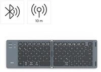 Hama Faltbare Tastatur (Mini-Tastatur Bluetooth, Wireless, f&uuml;r Tablet/iPad)