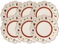 Villeroy & Boch Teller-Set Toy's Delight Brotteller weiss 17&nbsp;cm Set6, Premium