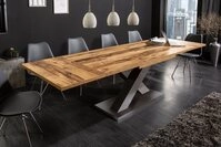 riess-ambiente Esstisch MONTREAL 180-280cm natur/grau - Eiche-Design,...