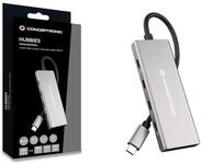 Conceptronic HUBBIES17G Adapter, 7-Port USB 3.2 Gen-2, USB-C mit 100W...
