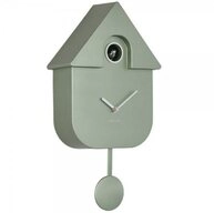 Karlsson H&auml;ngedekoration Kuckucksuhr - MODERN CUCKOO - metallic schwarz