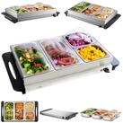 STEINBORG Speisenw&auml;rmer SB-6020, Edelstahl,BPA-frei,Cool-Touch Griffe,300 Watt