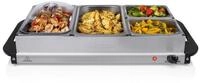 Tristar Warmhalteplatte Tristar BP-6285 Buffet Server Buffetw&auml;rmer Bratfl&auml;che