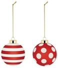 Alessi Christbaumschmuck Delight Weihnachtskugel-Set 2-teilig Nr.2