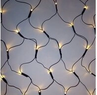 Nipach LED-Lichternetz BA11753 LED Lichternetz 128er warmwei&szlig; 3x3m Timer