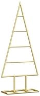 vidaXL K&uuml;nstlicher Weihnachtsbaum Metall Weihnachtsbaum Gold 60 cm