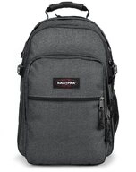 Eastpak Tagesrucksack TUTOR Black Denim, schwarz Laptopfach Hauptfach Tasche