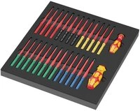 Wera Schraubendreher Wera 9751 VDE Schraubendreher-Set 28teilig PH, PZ, TORX,
