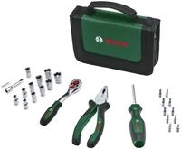 BOSCH Werkzeugset, (26 Teile), Starter Werkzeug Set mit verschiedenen Handwerkzeugen,