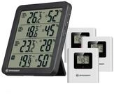 BRESSER Hygrometer BRESSER Quadro NV Thermo-Hygrometer schwarz