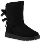 VAN HILL 841501 Winterstiefelette Damen Warm Gef&uuml;tterte Winter Boots Stiefeletten