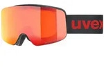 Uvex Skibrille uvex pwdr FM black mat