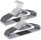 SONGMICS Kleiderb&uuml;gel Kunststoff, 0,5 cm dick, um 360&deg; drehbarer Haken, (30-tlg),