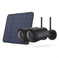Reolink &Uuml;berwachungskamera Reolink 2x B320-B Battery-WiFi + 2x Solarpanel...