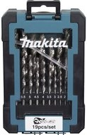 Makita Metallbohrer Makita D-78352 Metall-Spiralbohrer-Set 1 mm, 1.5 mm, 2 mm, 2.5 mm