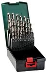 metabo Bohrersatz, HSS-G-Kunststoffkassette, "SP", 25-teilig