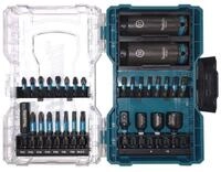 Makita Bohrer- und Bit-Set Bit- und Schlagnuss-Set 30-tlg. IMPACT BLACK
