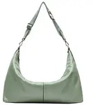 Liebeskind Berlin Schultertasche Paris 4 Lamb SF Verna, aus echtem Schafsleder gr&uuml;n