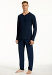 uncover by SCHIESSER Schlafanzug Uncover Nightwear (2 tlg) Single Jersey-Qualit&auml;t,