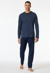 Schiesser Schlafanzug Casual Essentials (2 tlg) mit Streifen