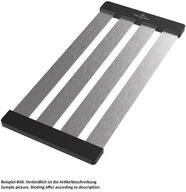 Villeroy & Boch Abtropfmatte faltbares Abtropfgitter Anthracite