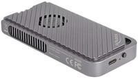 Delock Festplatten-Geh&auml;use DeLOCK Laufwerksgeh&auml;use M.2 NVMe USB 40 Gbps grau