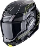 Scorpion Exo Motorradhelm EXO Tech Evo Conquer Helm, integriertes Sonnenvisier