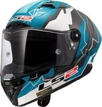LS2 Motorradhelm FF805 Thunder GP Huertas Replica Carbon Helm,