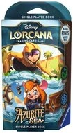Disney Sammelkarte Disney Lorcana: Azurite Sea Starter Deck Emerald & Sapphire