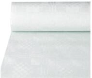 PAPSTAR Tischdecke Papiertischtuch Damastpr&auml;gung 50m x 1m Weiss 1 Rolle (Rolle