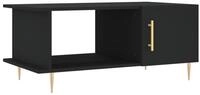 vidaXL Couchtisch Couchtisch Schwarz 90x50x40 cm Holzwerkstoff (1-St)