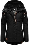 Ragwear Winterjacke Monade Damen Winterparka mit Kapuze und m. Fleece gef&uuml;ttert