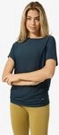 SUPER.NATURAL T-Shirt asymmetrisch geschnittenes W YOGA LOOSE TEE f&uuml;r Damen
