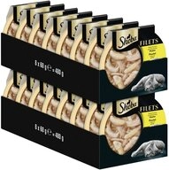 Sheba SHEBA&reg; Schale Filets Nat&uuml;rliches Huhn 16 x 60g, Nassfutter f&uuml;r: Katze
