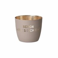 Giftcompany Windlicht Madras Sch&ouml;n dass es Dich gibt M 8.5 cm