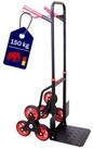 PROREGAL&reg; Treppensackkarre TAURUS Traglast 150-250kg Stahlrahmen ergonomische Griffe