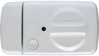 ABUS T&uuml;rzusatzschloss 7010A W EK (Set, inkl. 2x 1,5 V AAA Batterie, sowie drei